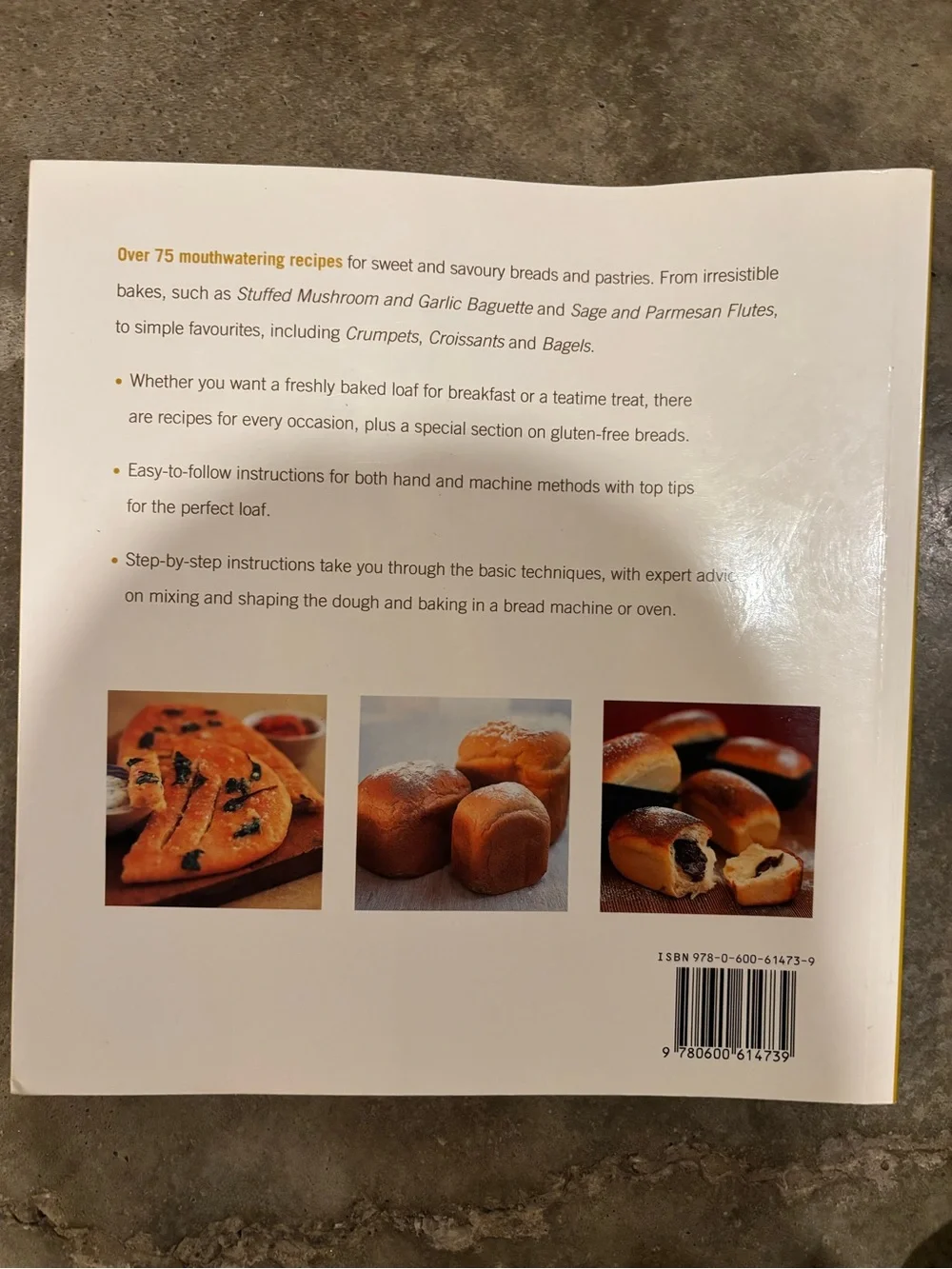 The Bread Book by Sara Lewis - White Cover